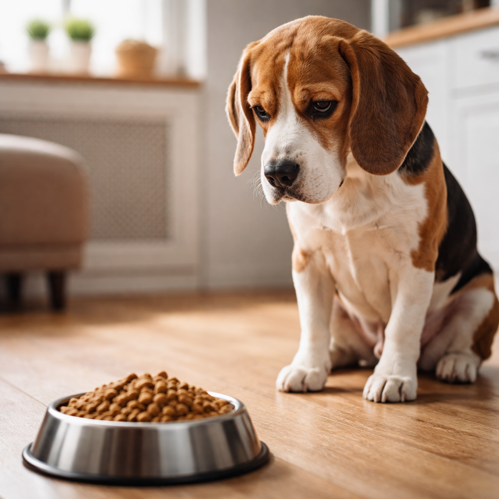 犬が食事を食べない原因は体調不良と行動的要因の2つがあります
