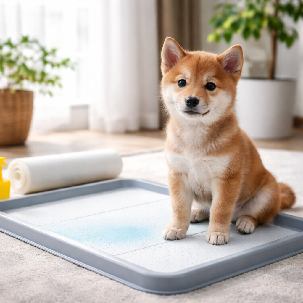 犬のトイレしつけは迎えた直後から始めることが重要です